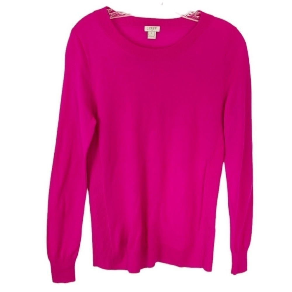 J. Crew Factory Whisper Weight Wool Blend Sweater Women's‎ 2 Pink